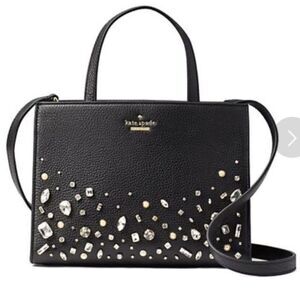 RARE KATE SPADE NEW YORK CRYSTAL RHINESTONE ADORNED HAYES STREET LUXE